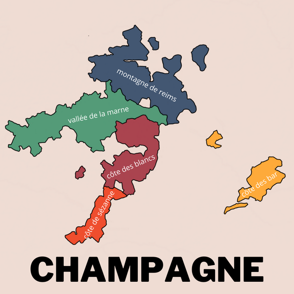 Champagne map