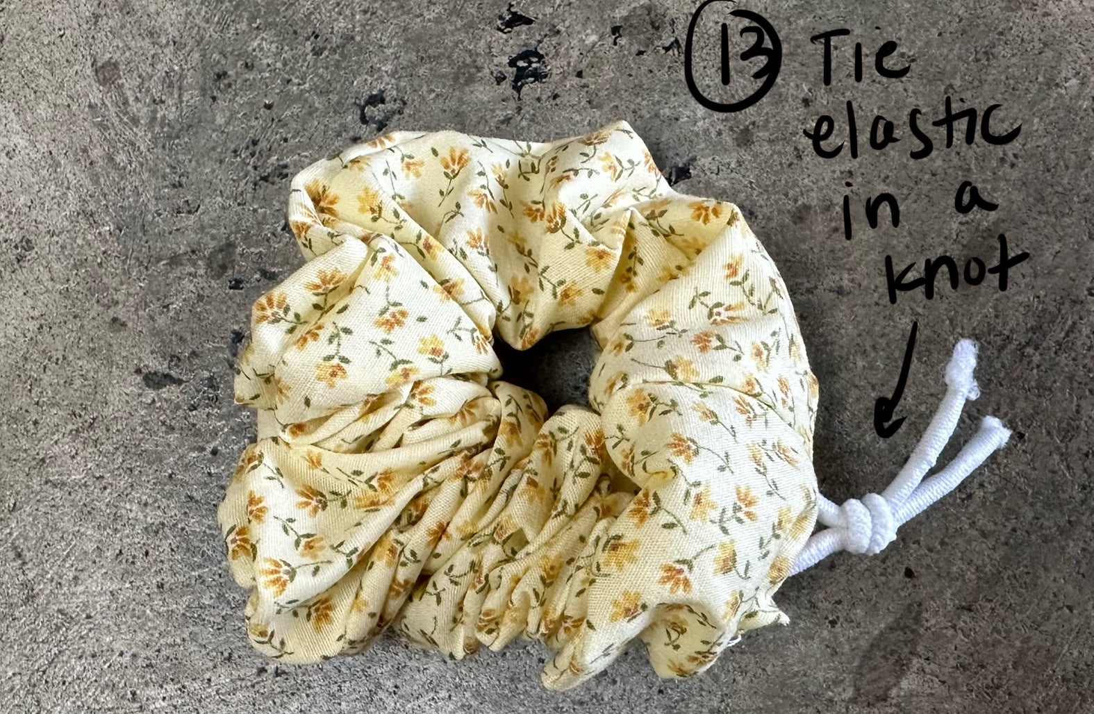 rat boi diy scrunchie upcycling sewing tutorial ethical fashion