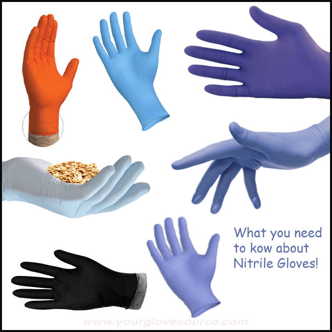 define nitrile gloves