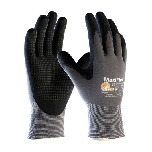 Cotton Knit Shell Safety Protection Work Gloves for Painter Warehouse  Gardening