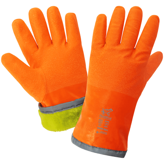 FrogWear® Insulated Blue Premium PVC Triple-Dipped Gloves : Chemical  Resistant Gloves