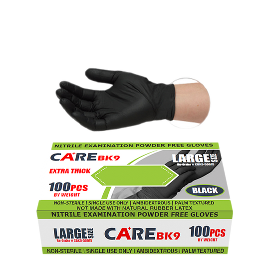 Ammex Gloveworks, Green, Lime Green, High Visibility, Nitrile
