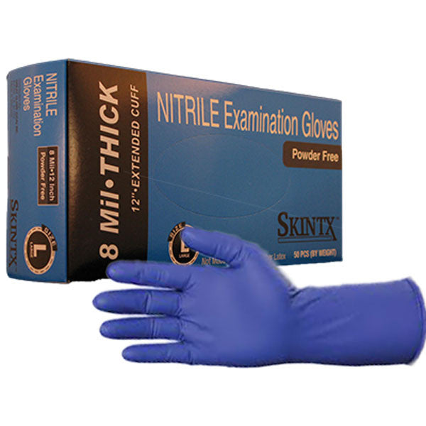 thick nitrile gloves