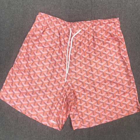 Louis Vuitton Multicolor Gradient Monogram Mesh Shorts