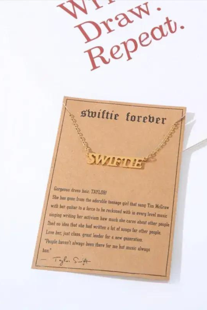 Taylor Swift Pendant Necklace- Lover