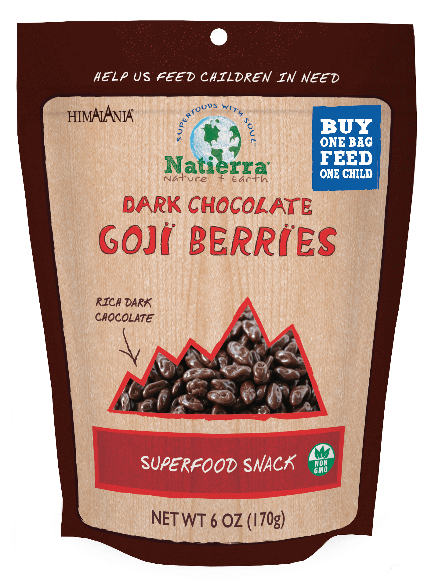 Dark Chocolate Goji Berries – Natierra