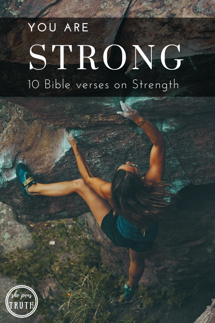 bible verse about strength body and mind