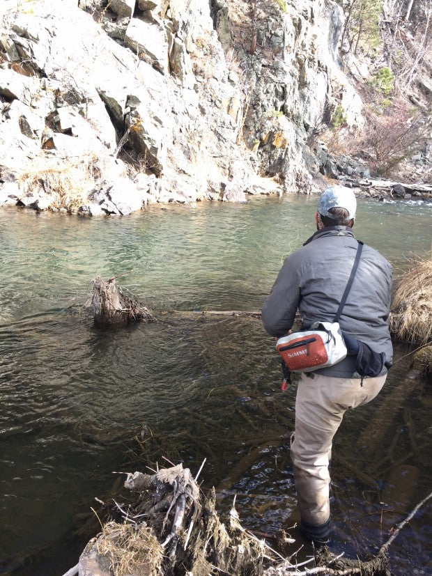 Rapid Creek Black Hills Winter Fly Fishing Trout