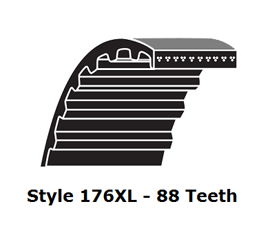 40 mm Width 2310 mm Outside Circumference 14 mm Pitch Rubber 165 Teeth BESTORQ 2310-14M-40 14M Timing Belt