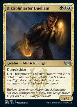 Disziplinierter Duellant MTG Schildmarke