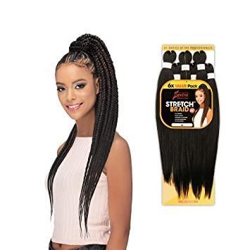 Spetra Ez Braid Pre-Stretched Braiding Hair - 10 Pack | Beauty Club Outlet