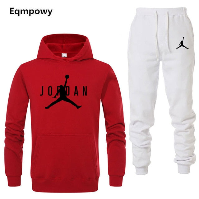 red jordan hoodie mens