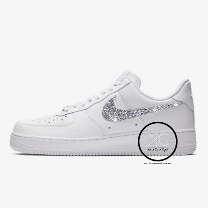 womens white nike air force ones