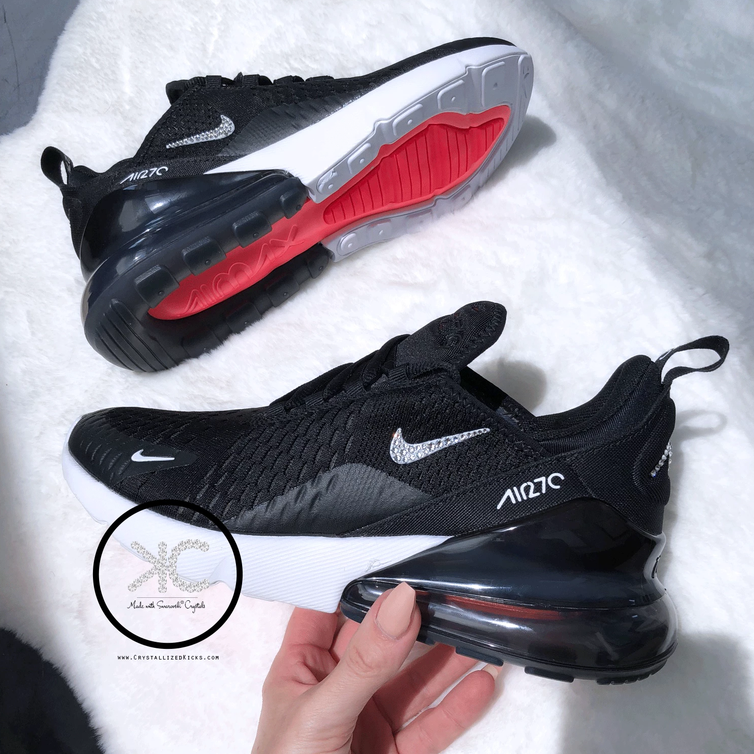 Swarovski Nike Air Max 270 Women's Made 