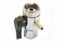Chrome Faucet Diverter Valve Includes Adapter Ring Reverse Osmosis