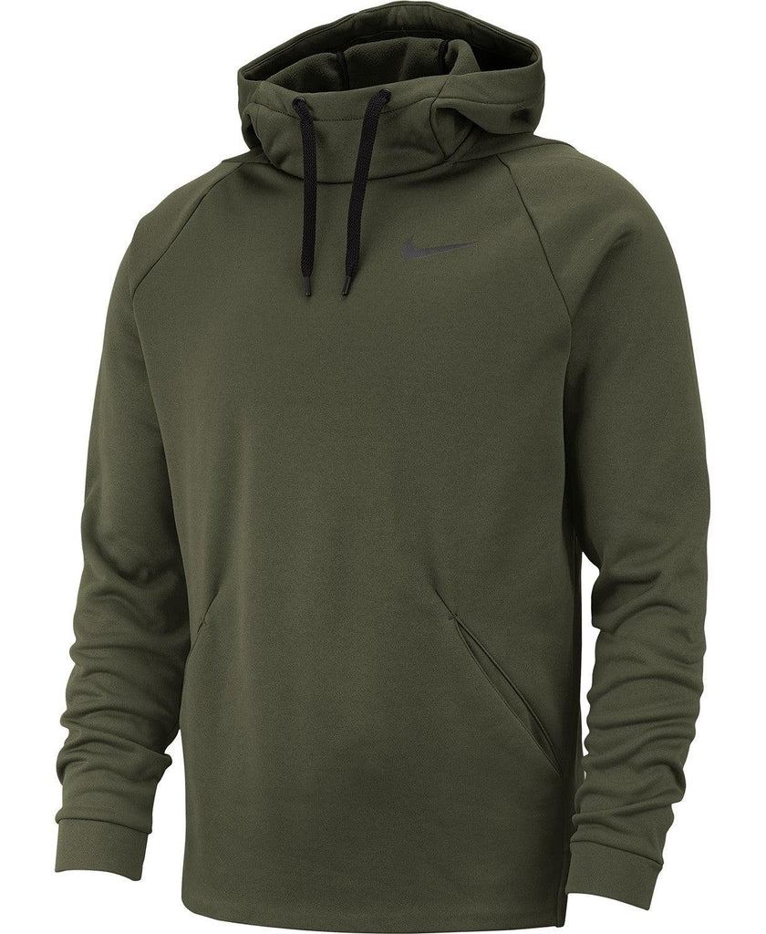 Nike Men's Therma Training Hoodie Sweatshirt Small Cargo Green Pullove ...