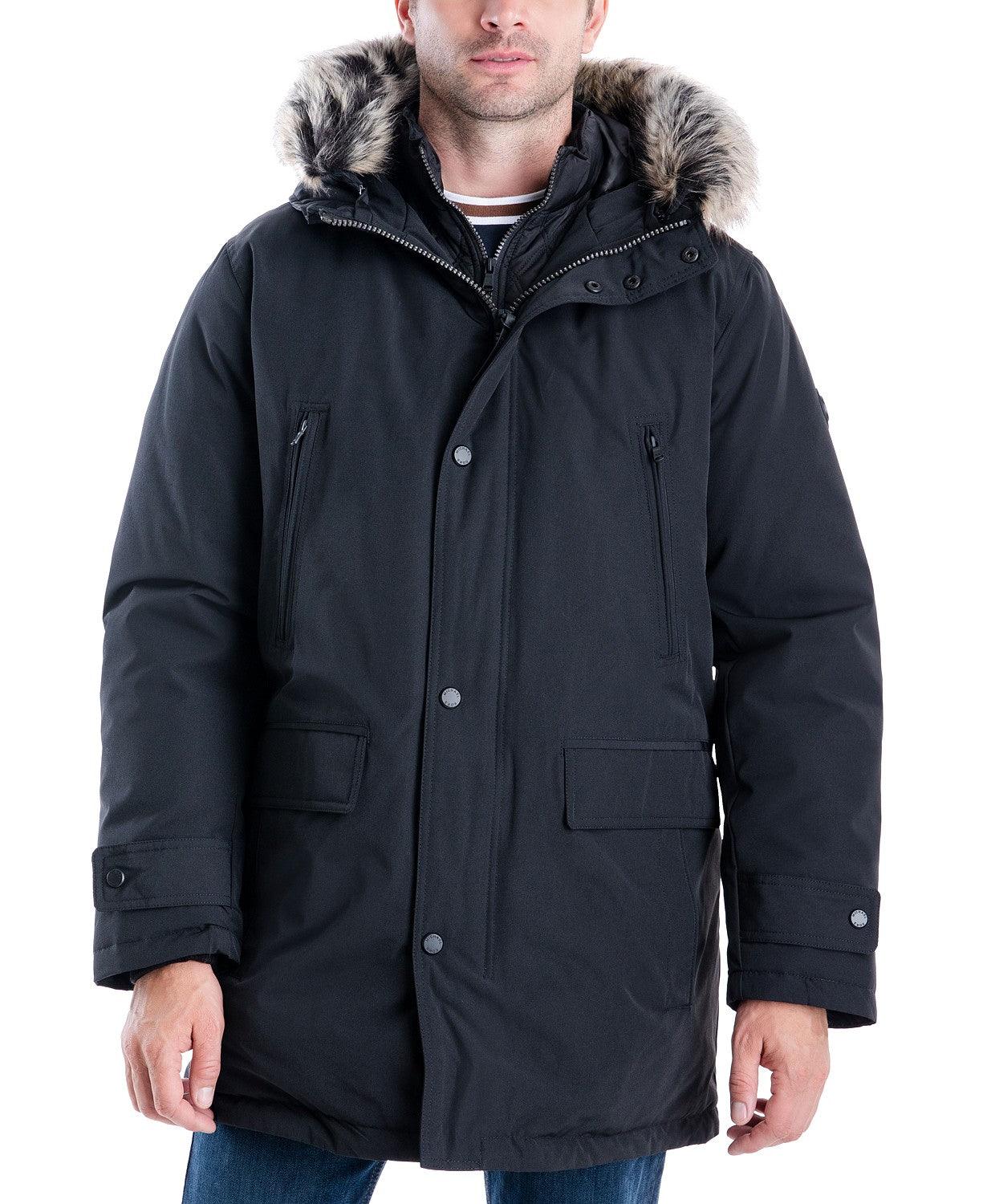 Michael Kors Men's Hooded Bib Snorkel Parka Coat XXL Black – Bristol  Apparel Co