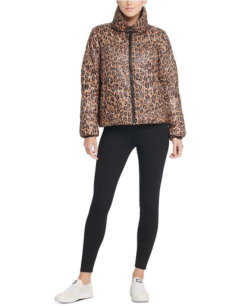 dkny leopard jacket