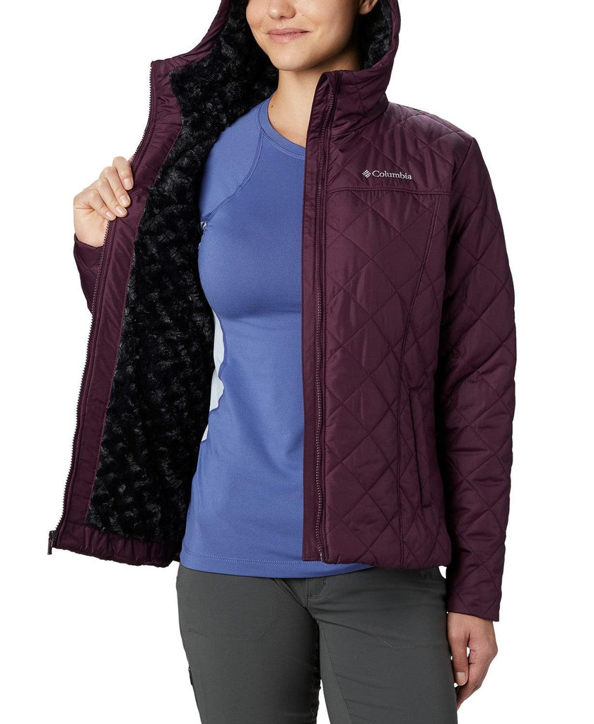 women's columbia copper crest hooded jacket