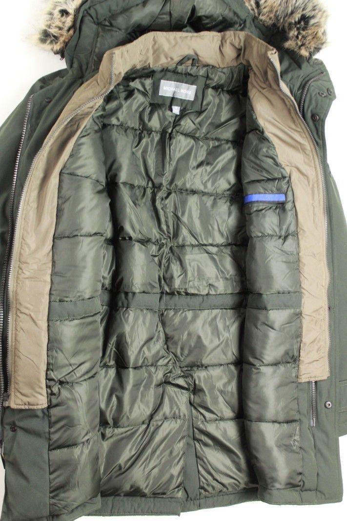 Michael Kors Men's Hooded Bib Snorkel Parka Coat Medium Olive Green –  Bristol Apparel Co