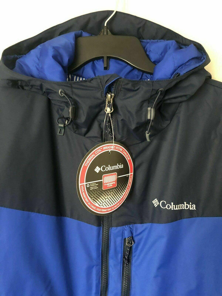 columbia wister slope colorblock thermal coil insulated jacket