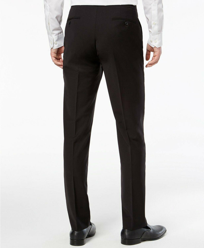 Calvin Klein Men's Slim-Fit Infinite Stretch Black Tuxedo Pants 40 x 2 –  Bristol Apparel Co