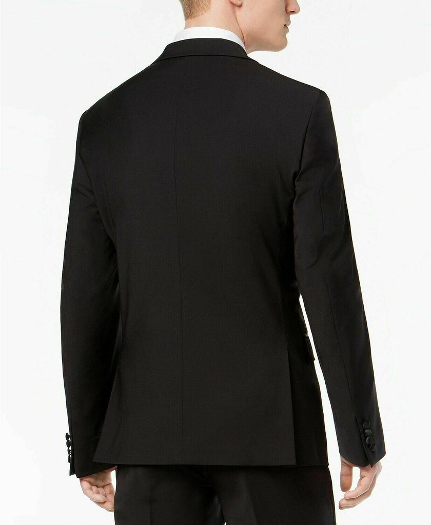 Calvin Klein Slim X-Fit Infinite Stretch Black Tuxedo Suit 40R / 32 x –  Bristol Apparel Co