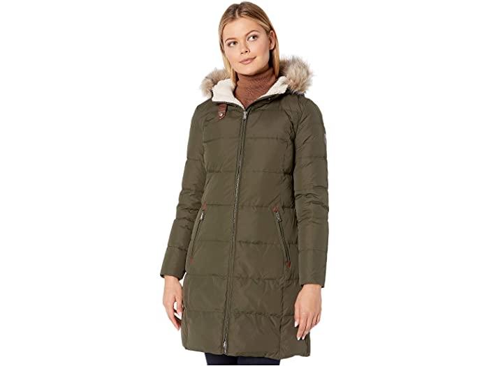 lauren ralph lauren heavy down berber puffer coat