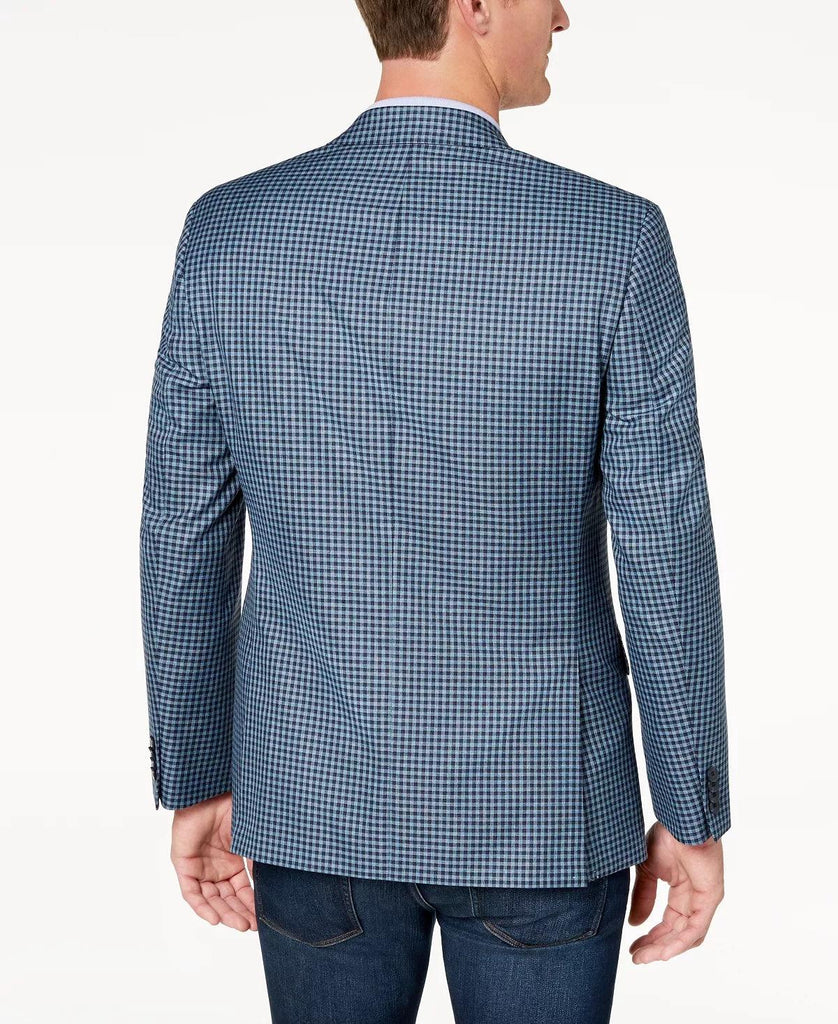 Michael Kors Men's Classic Fit Blue Check Sport Coat Blue Check 42S –  Bristol Apparel Co