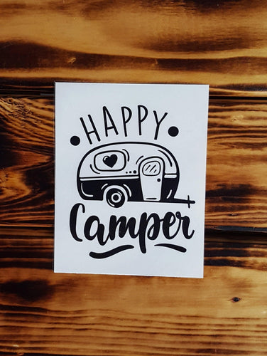 Welcome to Our Campsite Vinyl Decal - Light-up Camp Bucket Decal – Thought  Bubble Studio