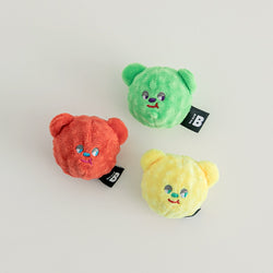 Bear Candy Ball Dog Toys (Set of 3)