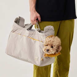 Pet Tote Carrier Bag - Beige