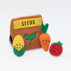 Zippy Burrow Dog Toy - Seed Packet