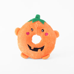 Halloween Donutz Buddie Dog Toy - Pumpkin