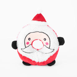 Holiday Donutz Buddies Dog Toy - Santa