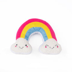 Squeakie Pattiez Dog Toy - Rainbow