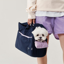 Pet Tote Carrier Bag - Navy