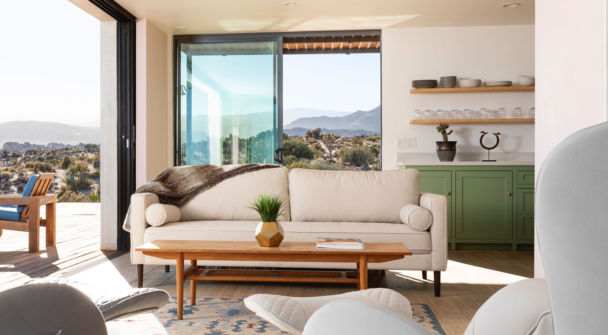 Ergonomic Sofa in a modern living room setting.