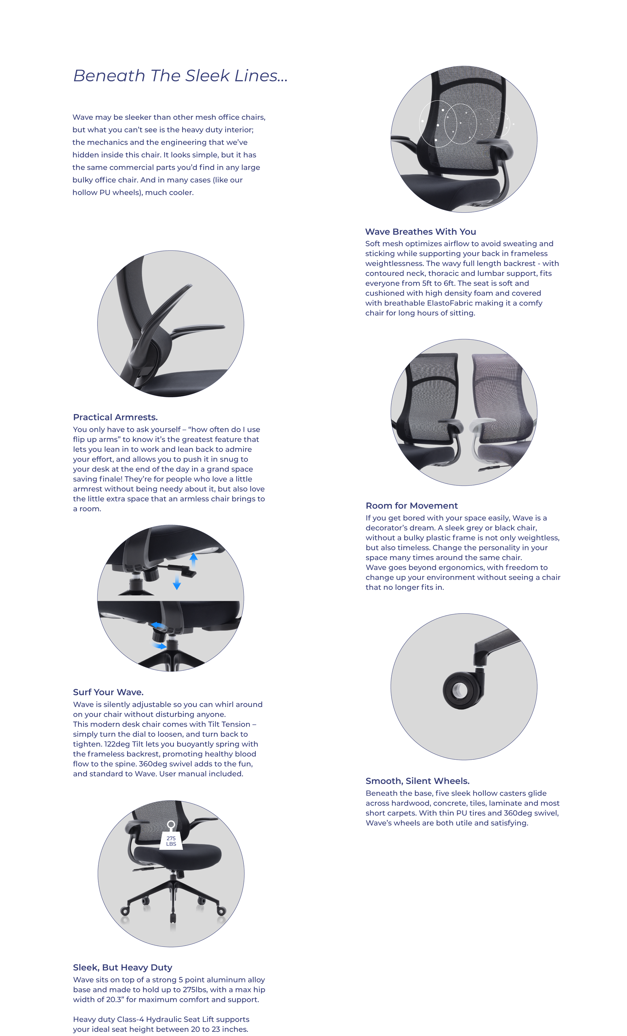 Features of an Ergonomic Office Chair - Sylex Ergonomics