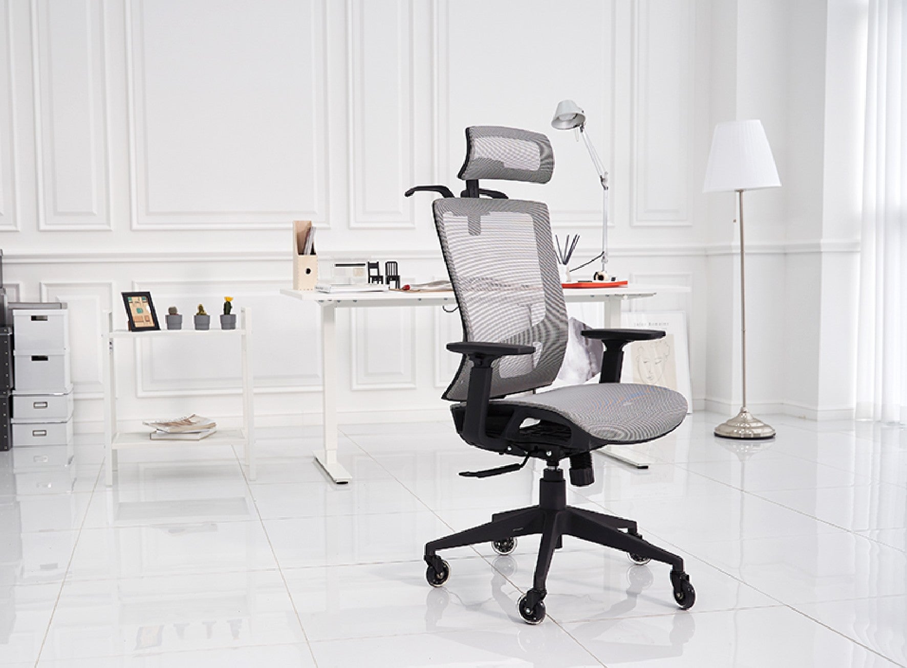The ErgoTASK Office Chair in an office setting.