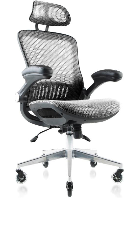 Grey ErgoFLIP Office Chair