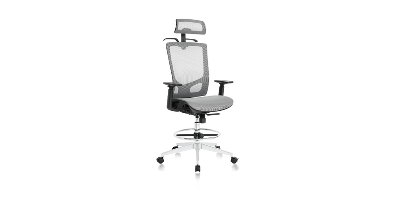 NOUHAUS ErgoDraft Drafting, Tall Office, Stool Chair or Standing Desk –  Nouhaus Inc