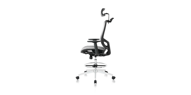 NOUHAUS ErgoDraft Drafting, Tall Office, Stool Chair or Standing Desk –  Nouhaus Inc