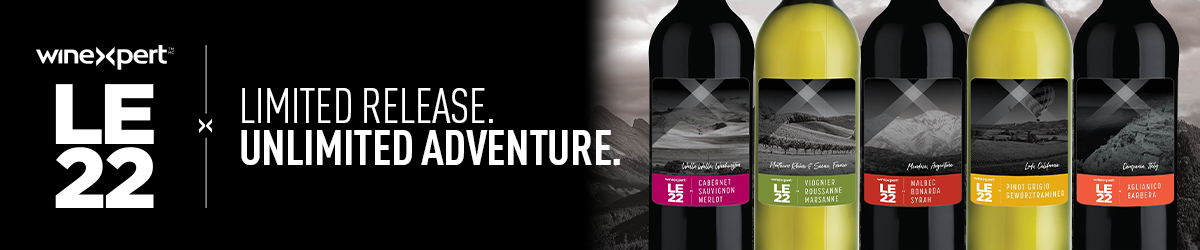 Winexpert LE22. Limited release. Unlimited adventure.