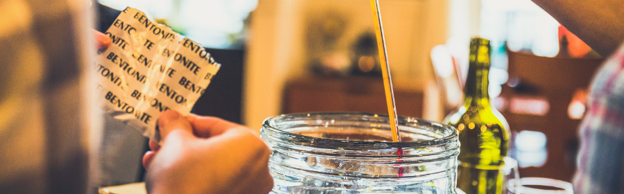 Adding Bentonite to Wine