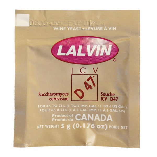 Image of Lalvin ICV D-47 Wine Yeast