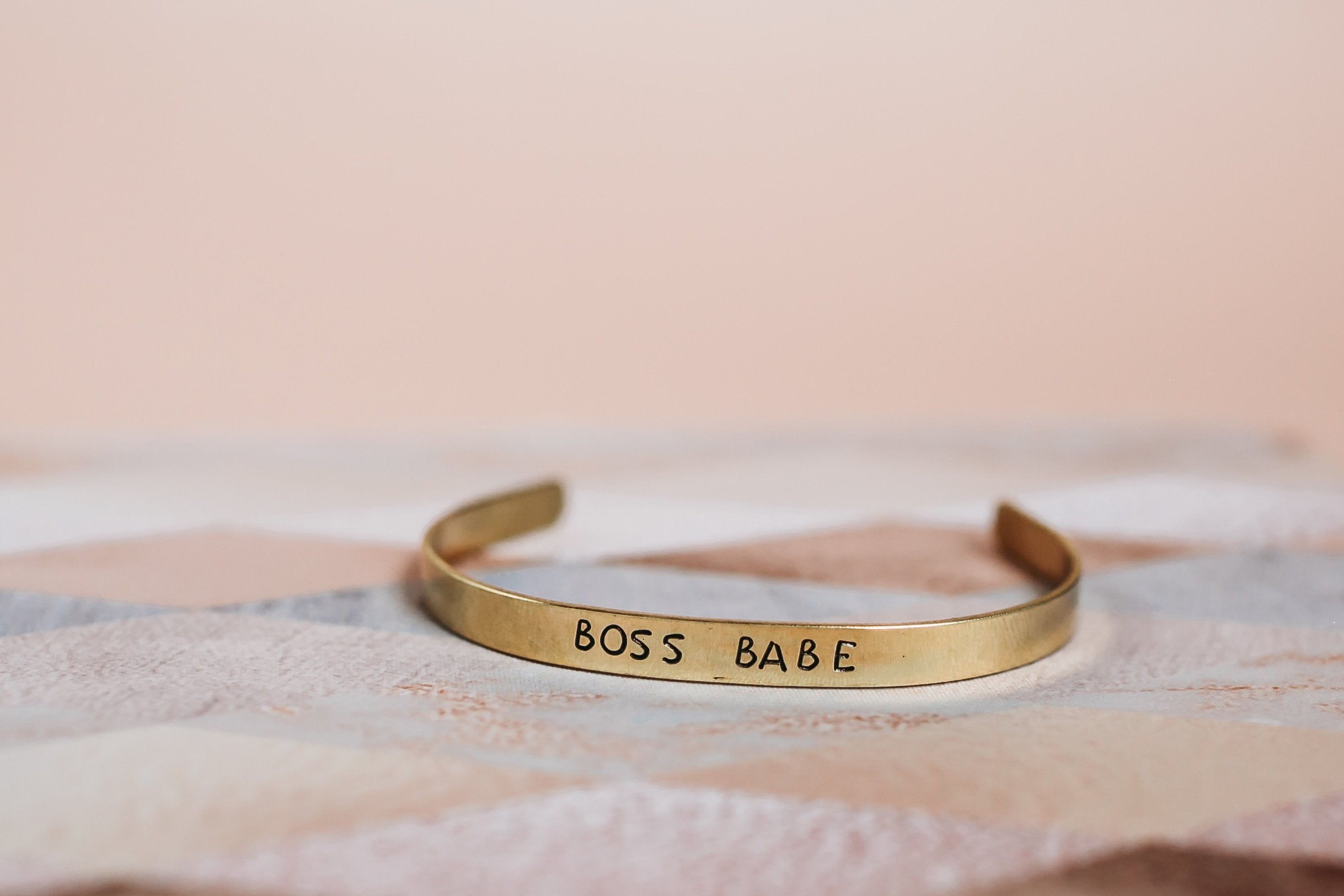 boss babe bracelet