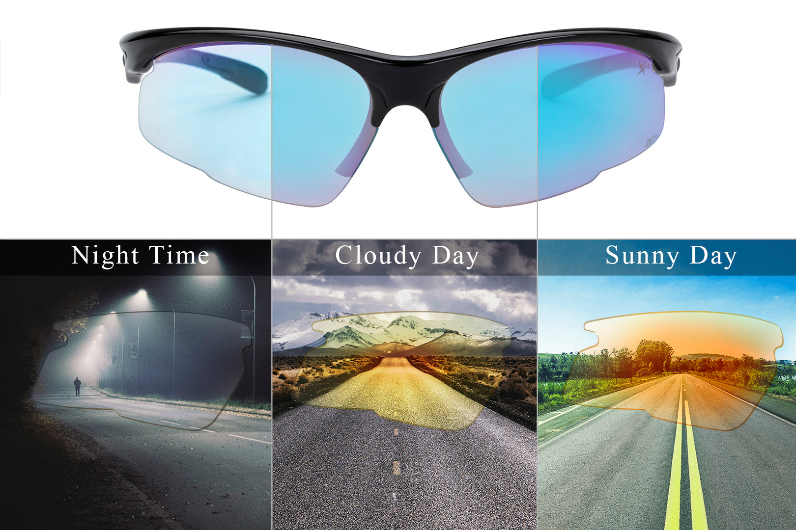 sport safety sunglasses lens clarity