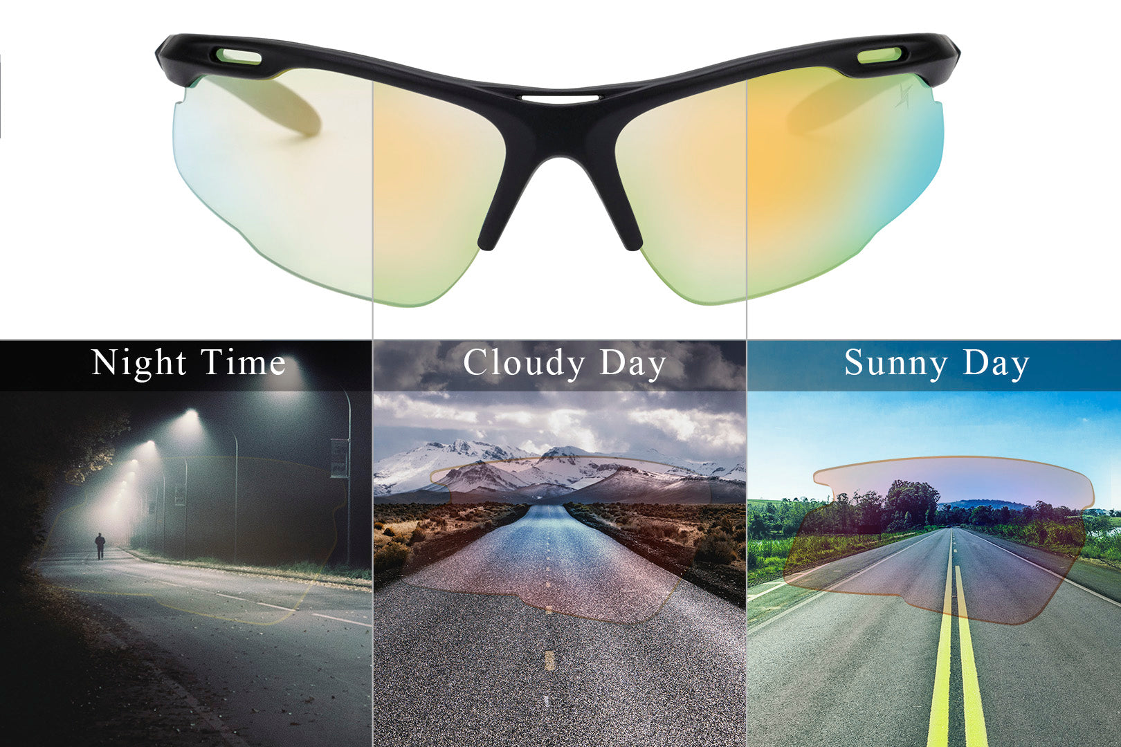 sport safety sunglasses lens clarity