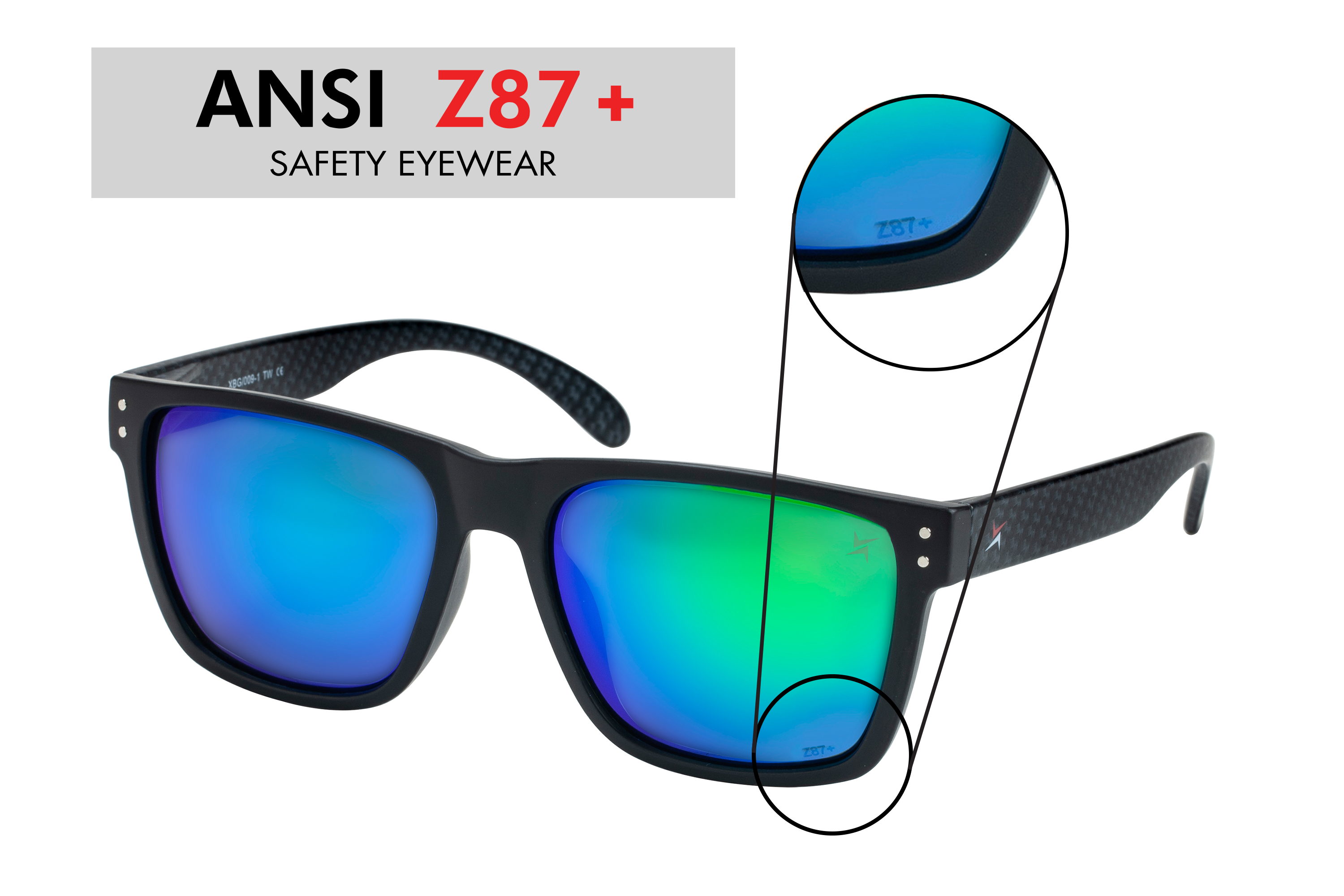 ANSI Z87+ Sunglasses